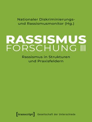 cover image of Rassismusforschung III